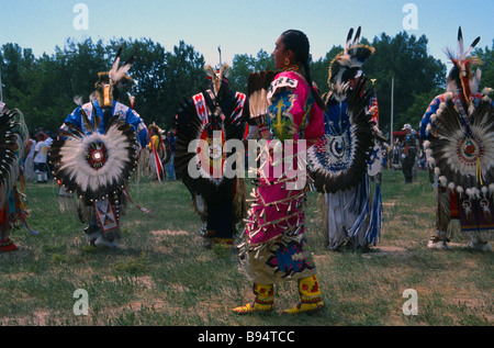 Native American Indian Powwow Pine Ridge Reservation South Dakota USA Stockfoto