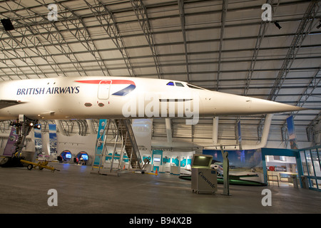 Concorde G-BOAE auf Barbados Concorde Experience, "Grantley Adams International Airport" Stockfoto