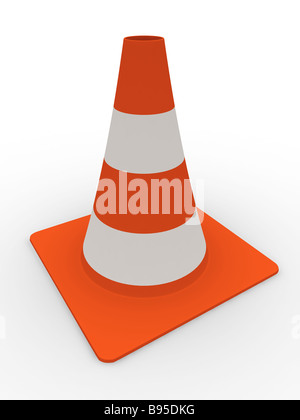 Leitkegel Stockfoto