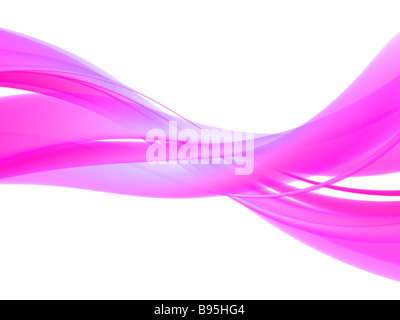 abstrakt, rosa, Wellen Stockfoto