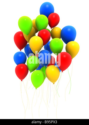 Feier-Ballons Stockfoto