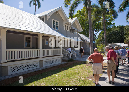 Die Winterfreizeit Mangos Henry Ford Edison und Ford Winter Estates in Fort Myers Florida Stockfoto