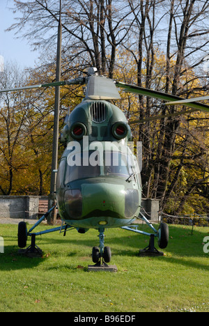 Hubschrauber MI - 2 S, polnische Armee-Museum, Warschau, Polen Stockfoto