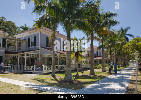 Seminole Lodge Edisons Winter nach Hause Edison und Ford Winter Estates in Fort Myers Florida Stockfoto