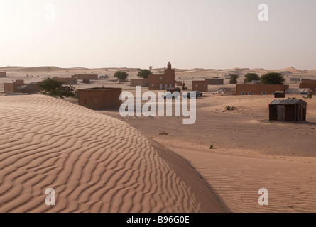 West-Afrika-Mauretanien-Route de l Espoir Straße von Nouakchott nach Nema 1200 km Stockfoto