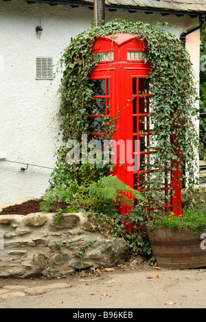 Britische rote Telefonzelle Stockfoto