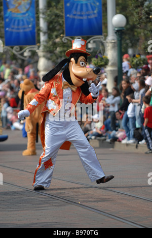 Disney-Parade im Disneyland Paris Stockfoto