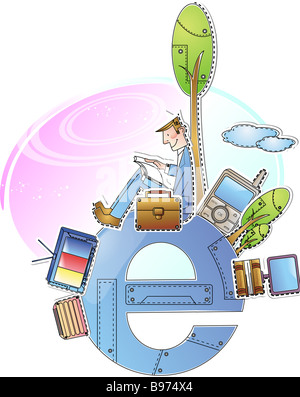 E-Business Stockfoto