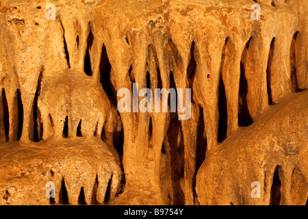 Coves del Salnitre, Collbató, Spanien Stockfoto