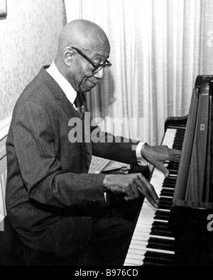 EUBIE BLAKE US Jazz und Ragtime Pianisten 1887 bis 1983 Stockfoto