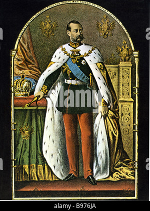 Zar ALEXANDER III von Russland 1845 bis 1894 Stockfoto