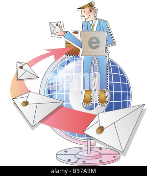 E-Mail Stockfoto