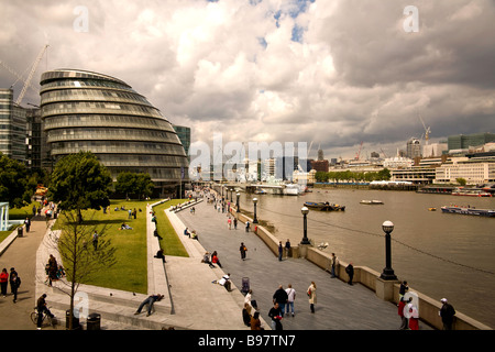 Rathaus, London, Tower Bridge, South Bank, Stockfoto