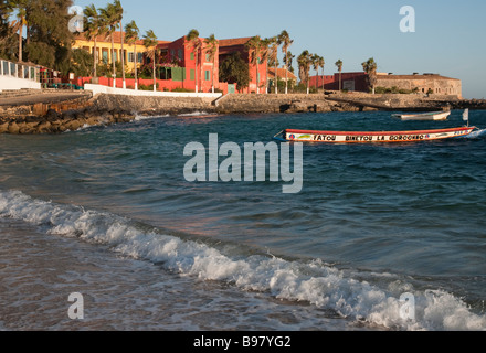 West-Afrika Senegal Dakar Ile de Gorée UNESCO World Heritage Site für den Sklavenhandel Geschichte Stockfoto