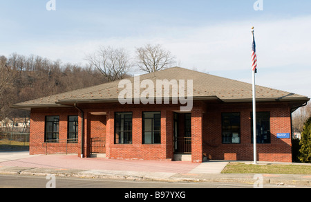 Postamt Backsteinbau ländliche rustikale Upstate New York Usa Sloatsburg Stockfoto