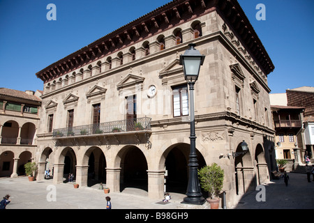 Poble Espanyol Barcelona Spanien Stockfoto