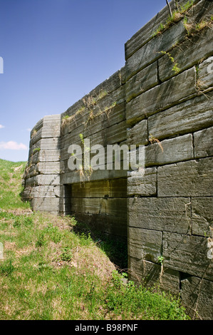 Ursprünglichen Sperre von Eriekanal Little fällt New York Stockfoto