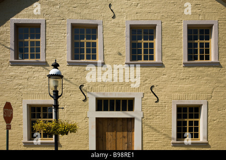 Malerische Harmony Pennsylvania ehemaligen kommunalen Religionsgesellschaft der Rappites aka Harmonists Stockfoto