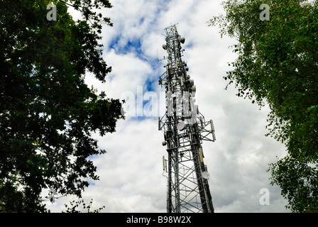 Mobile Telefon Mast Laindon Essex Basildon Stockfoto