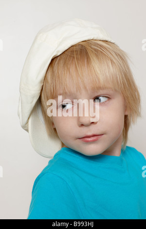 Porträt von emotionalen junge in GAP Stockfoto