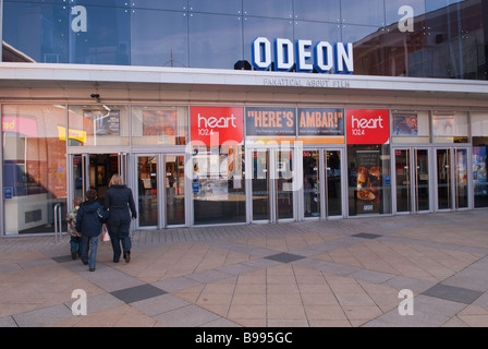 Das Odeon-Kino im Fluss-Komplex in Norwich, Norfolk, Großbritannien Stockfoto