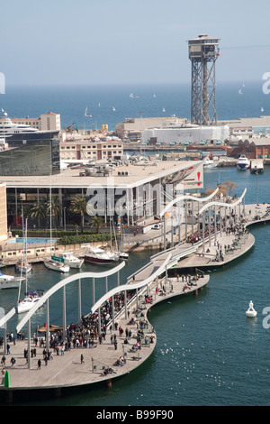 Port Vell, Barcelona, Spanien Stockfoto