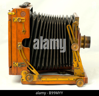 Ein Sanderson halben Bereich Plattenkamera von ca. 1901 Stockfoto