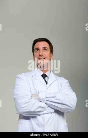 Porträt von zuversichtlich männlichen Arzt Stockfoto
