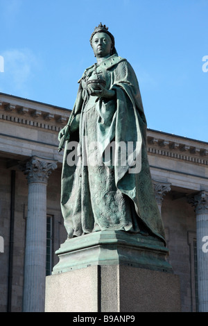 Bimingham der Königin Victoria Denkmal. Stockfoto