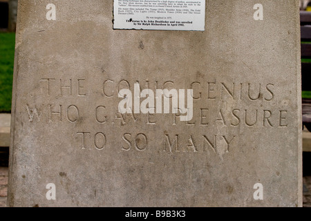 Statue von Charlie Chaplin in Leicester Square in London Stockfoto