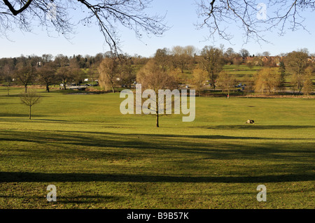 Park &amp; Ride Parkplatz am Gadebridge Park Hemel Hempstead UK Stockfoto