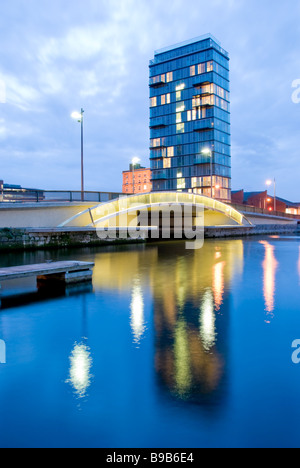 High-Rise Development bei Grand Canal Docks Dublin Irland Stockfoto