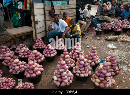 Westlichen Afrika zentrale Ghana Kumasi Kejita Markt ist der größte Markt in Westafrika Stockfoto