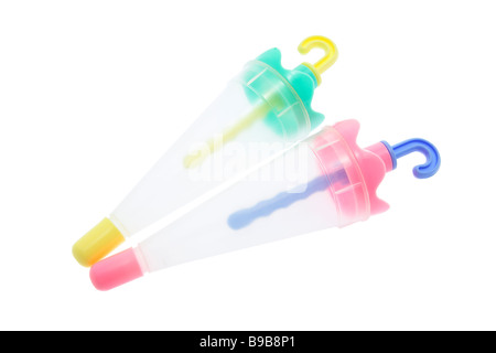 Eis am Stiel-Formen Stockfoto