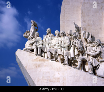 Das Padrão Dos Descobrimentos (das Denkmal der Entdeckungen), Belem, Lissabon, Portugal Stockfoto
