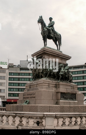 Das Denkmal zum Tsar Befreier zu Ehren des russischen Zaren Alexander II, der Bulgarien der osmanischen Herrschaft befreit Stockfoto