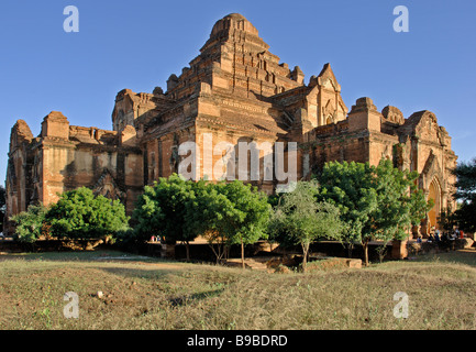 die antiken Tempel Pagan Bagan in Myanmar Burma Birma Stockfoto