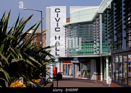 Stadthalle, Bedworth, Warwickshire, England, Vereinigtes Königreich Stockfoto