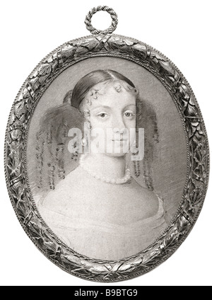 Katharina von Braganza 1638 1705 Gemahlin Charles II Stockfoto