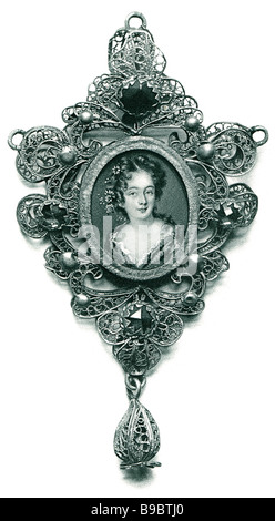 Henrietta Anne von England Herzogin von Orléans 1644 1670 Stockfoto