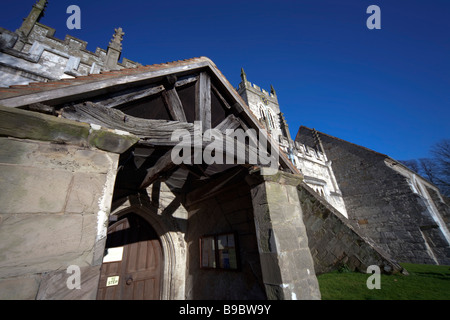 Wootten Wawen Kirche Atratford Avon sächsischen Kirche älteste in warwickshire Stockfoto