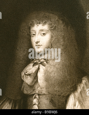 Frances Teresa Stewart Herzogin von Richmond 1648 1702 Stockfoto