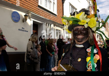 Jack Green Mayday Festival. Hastings, East Sussex, England, UK Stockfoto