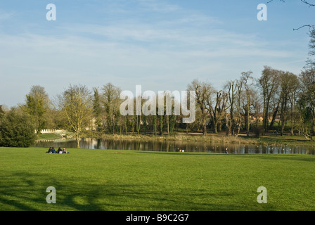 Lydiard Park, Swindon, Wiltshire - Veranstaltungsort für BBC Radio 1's Big Weekend 2009 Stockfoto