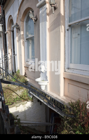 Eine verlassene Galerie und Art Shop in Old Portsmouth Stockfoto