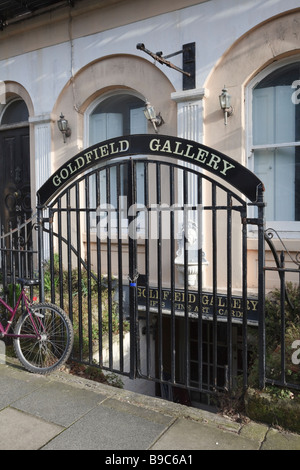 Eine verlassene Galerie und Art Shop in Old Portsmouth Stockfoto