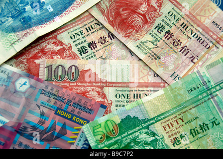 Hongkong-Dollar Stockfoto