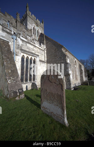 Wootten Wawen Kirche Atratford Avon sächsischen Kirche älteste in warwickshire Stockfoto