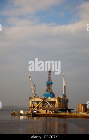 Invergordon, Cromarty Firth im Norden Schottlands, UK Stockfoto