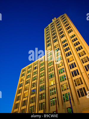 Abstrakter Potsdamer Platz und Berliner Reichstag Stockfoto